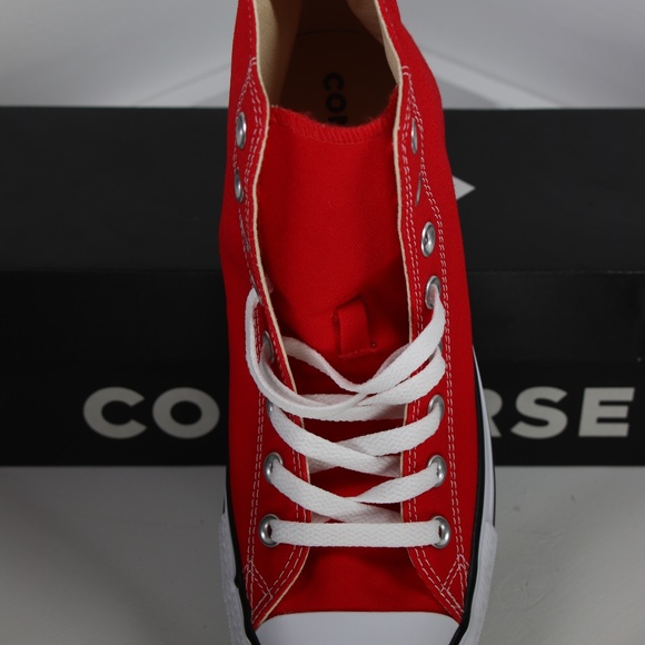 Converse Classic Red All Star High Tops - Picture 6 of 7